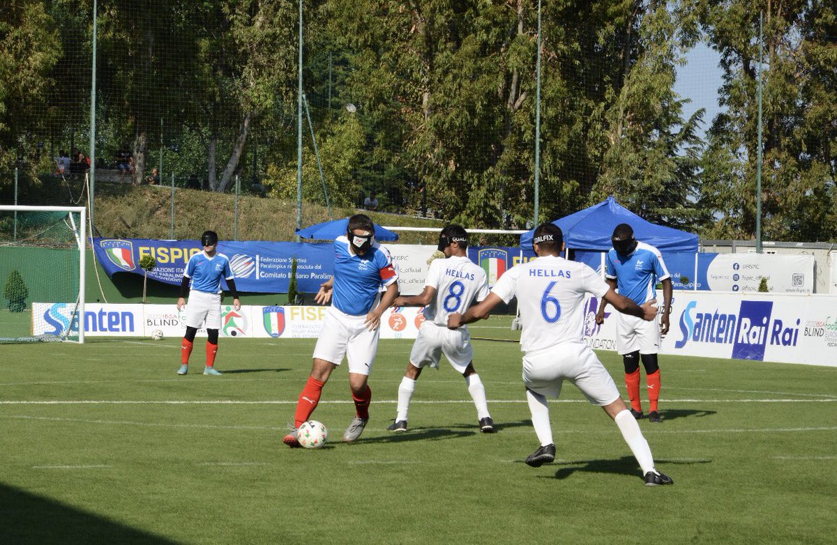 SSolidaires's tweet photo. #RT @cecifootoff: RT @FFHandisport: CÉCIFOOT ⚽️ LES BLEUS EN FINALE
Quel match ! Au bout du suspens, l'équipe de France de Cécifoot se qualifie pour la finale (vendredi) des Championnats d’Europe à Pescara (Italie). Face à l'Allemagne, les Bleus s'impose… https://t.co/G0ND1JBt3m
