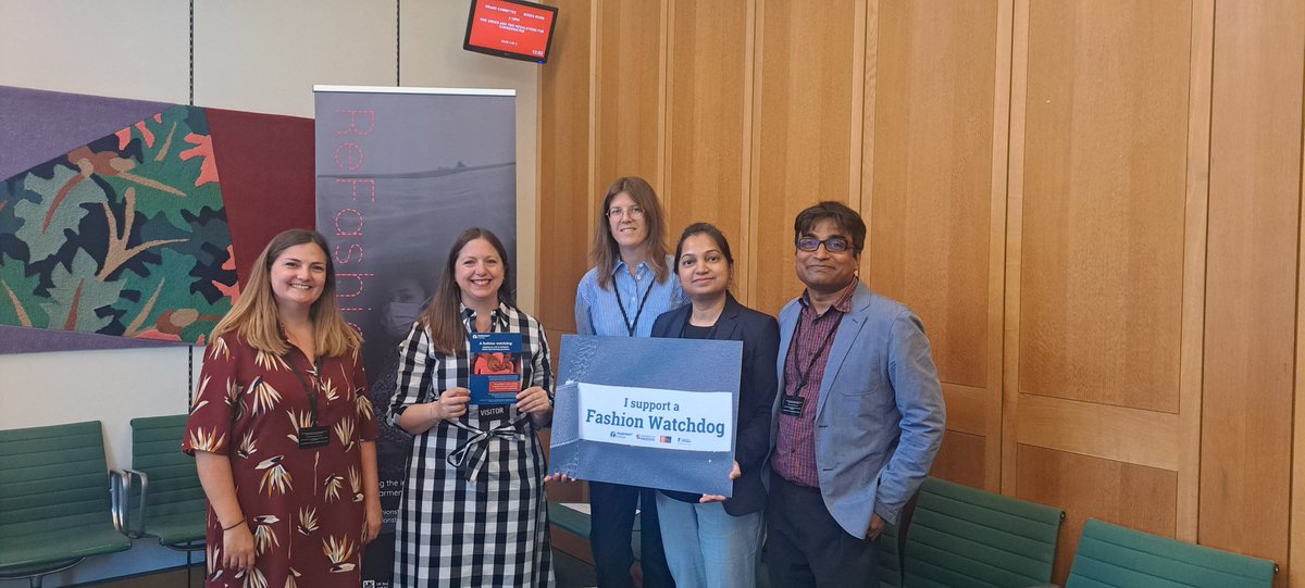 Today, in a Parliamentary drop-in session, researchers from <a href="/aberdeenuni/">University of Aberdeen</a>, <a href="/RoyalHolloway/">Royal Holloway</a>,  <a href="/UniofNottingham/">Uni of Nottingham #WeAreUoN</a> and @traidcraftexch provided evidence of how UK retailers' unfair practices impacted livelihoods of garments workers in Bangladesh and Cambodia.