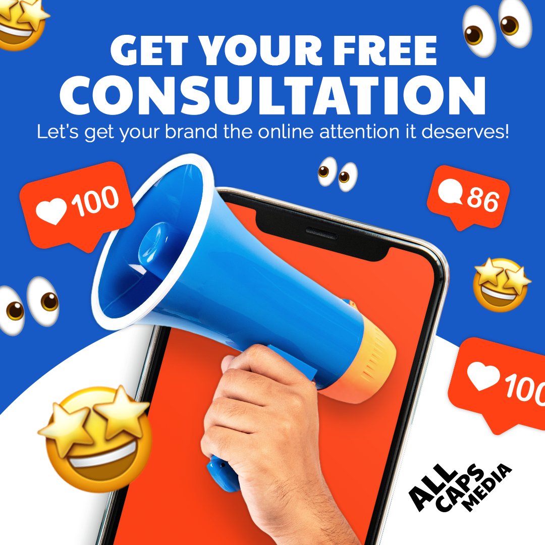 allcapsmedia's tweet image. Grow your social media presence!! With the right strategy, social media is one of the most effective inbound marketing tools for businesses.

Message us now for a FREE CONSULTATION! 
📩

#AllCapsMedia #ACM #Marketing