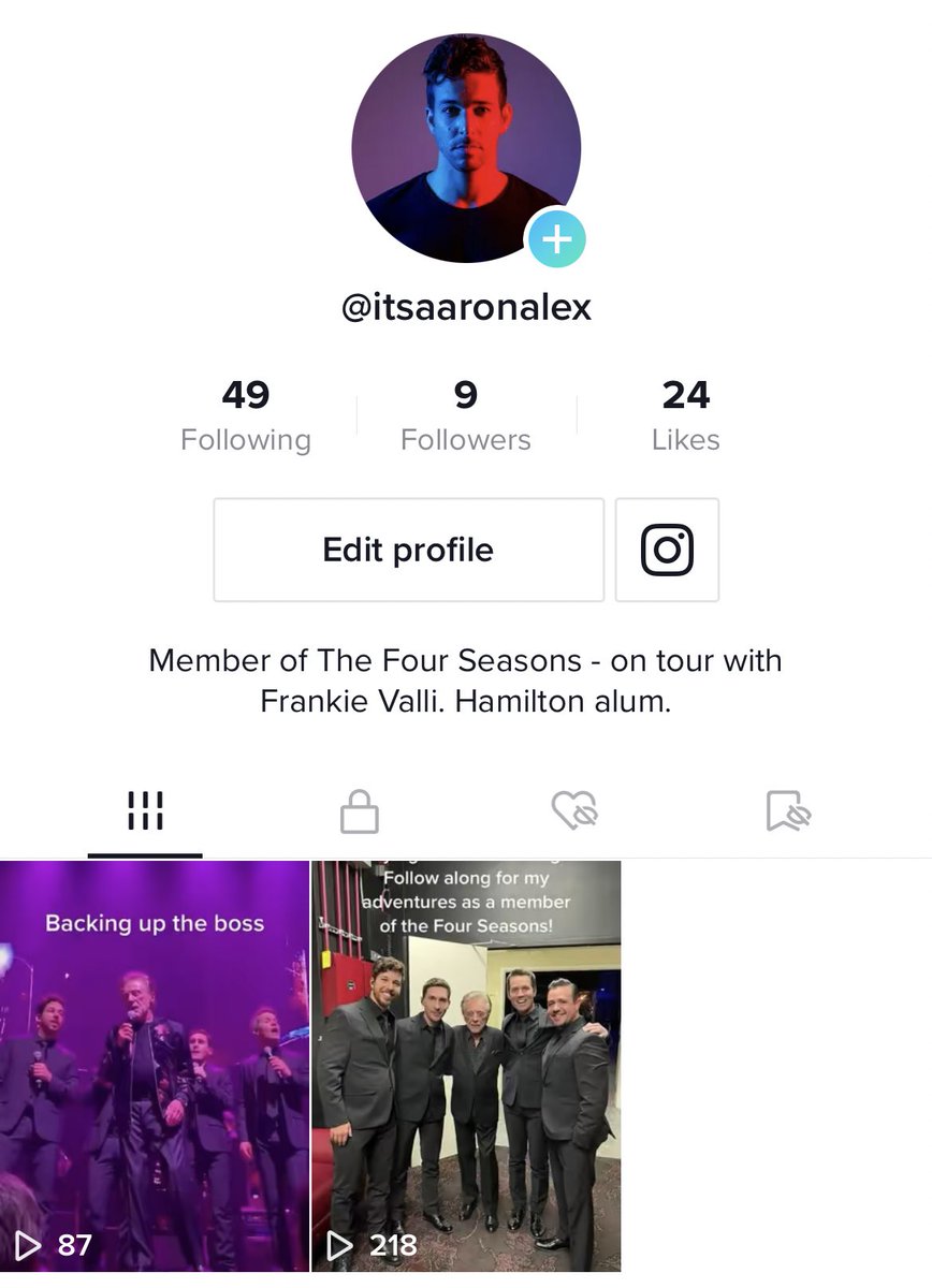 ItsAaronAlex's tweet photo. Your boy finally caved and got a TikTok.  Follow along and say nice things to me 🤗 - @ ItsAaronAlex https://t.co/UPcZDadRlH