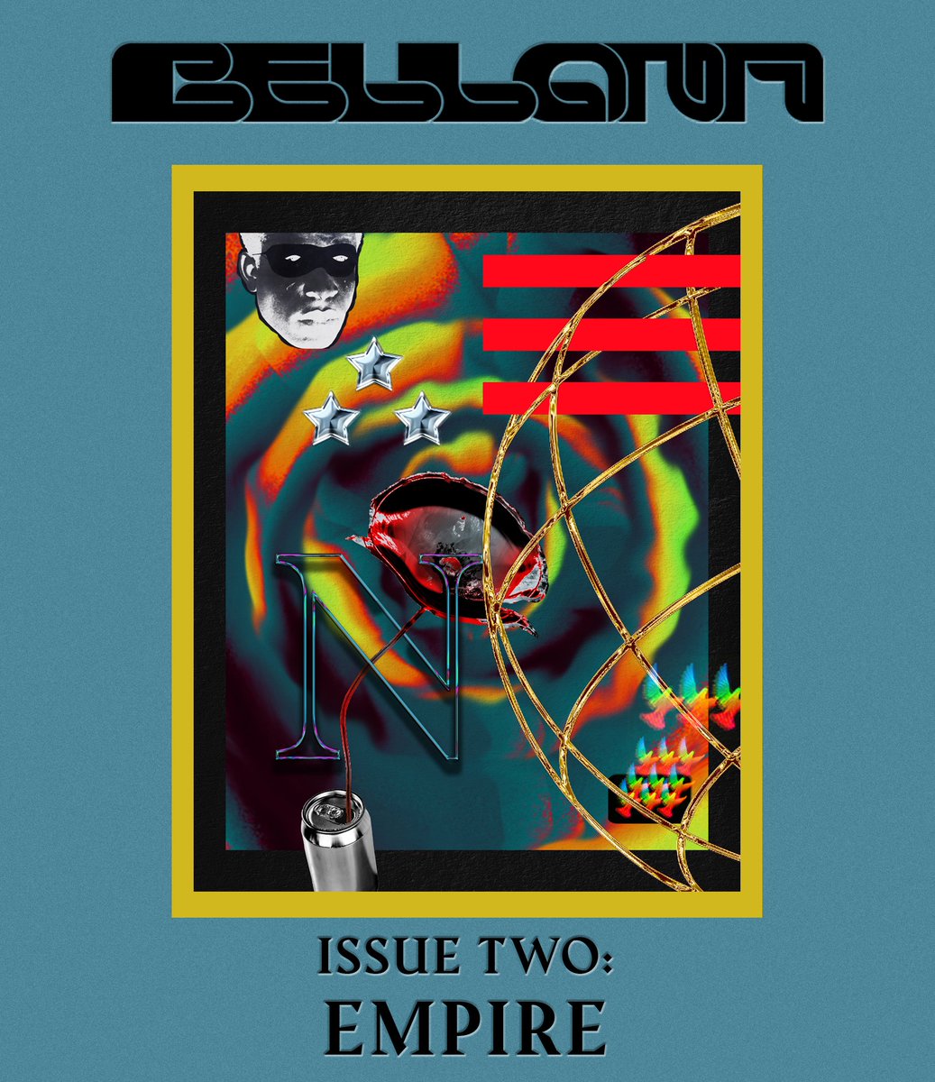 Bellona Magazine (@bellonamag) on Twitter photo Bellona 002, centered on the theme of 'Empire', is out now
Essays from Gabriel Meier (@gabeastralplane), Dominic Coles, Sam Ridout (<a href="/speach_speach/">Sam</a>), Rafael Lubner (<a href="/stmayfair/">Rafael Lubner</a>) and Authentically Plastic
Read: bellonamag.com/category/empir…
Subscribe: patreon.com/bellonamagazine Bellona 002, centered on the theme of 'Empire', is out now
Essays from Gabriel Meier (@gabeastralplane), Dominic Coles, Sam Ridout (<a href="/speach_speach/">Sam</a>), Rafael Lubner (<a href="/stmayfair/">Rafael Lubner</a>) and Authentically Plastic
Read: bellonamag.com/category/empir…
Subscribe: patreon.com/bellonamagazine
