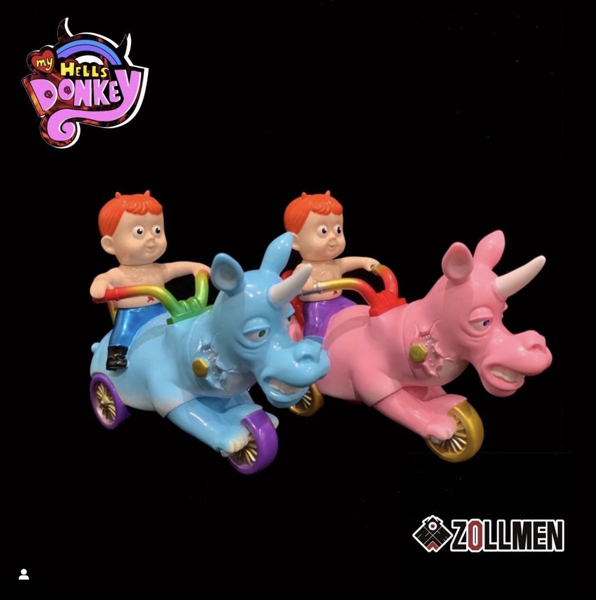 Somewhere over the rainbow. 

ZOLLMEN（ROAD KILLERS）x BLACKPEARLS

#zollmen
#sofubi
#roadkillers
#blackpearls
