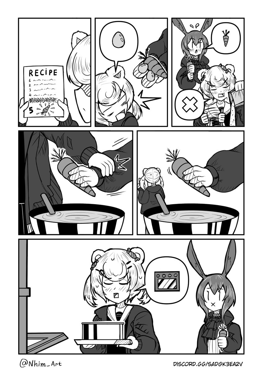 Amiya and Gummy bake a cake.

#Arknights #アークナイツ #明日方舟 