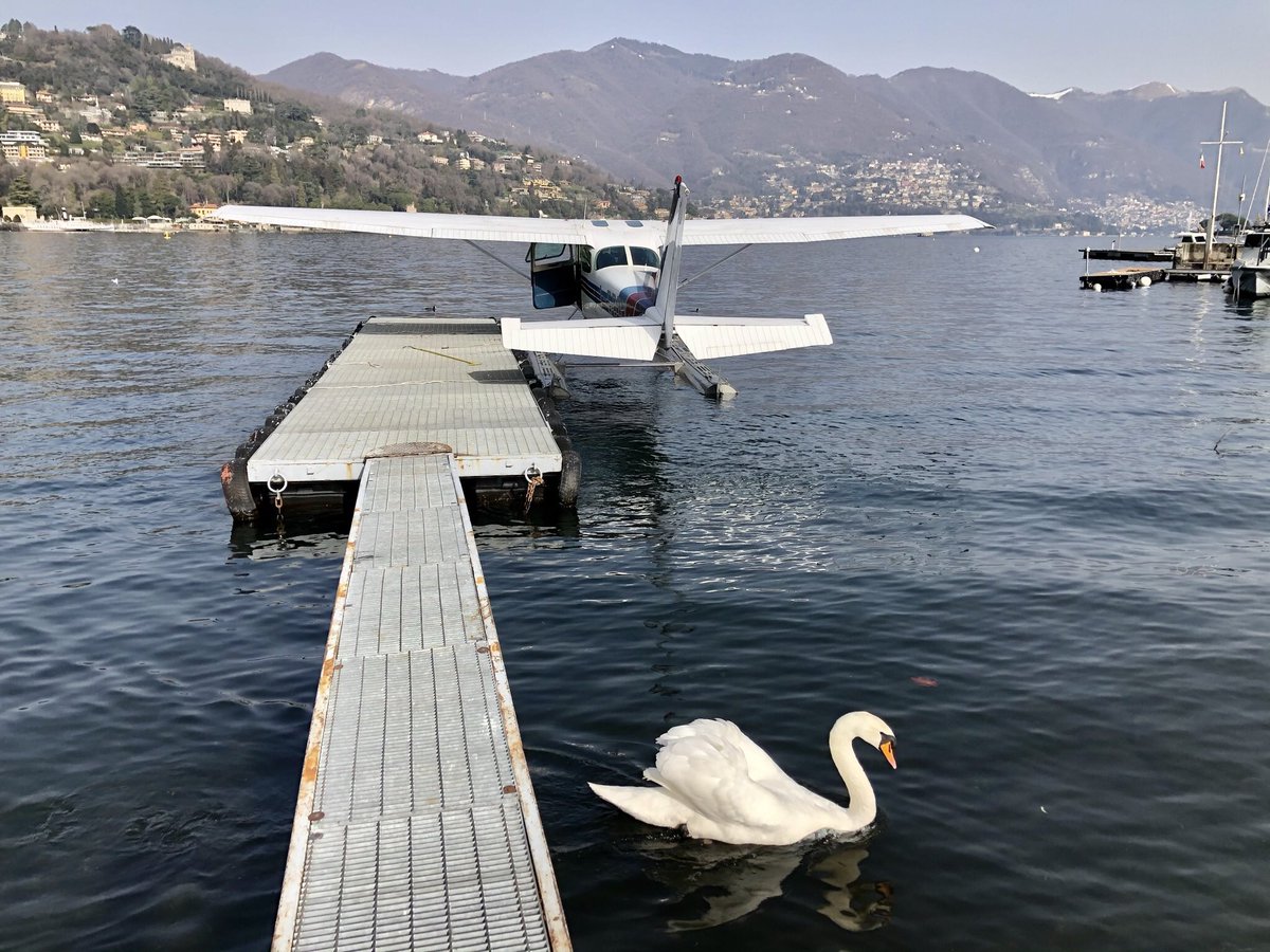Flyers in their natural habitat. 

#seaplane #aeroclubcomo #aviation #pilotlife