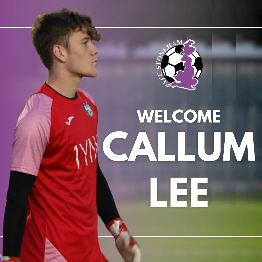 afc_stoneham's tweet photo. ✍️| Welcome to AFC Stoneham - 𝗖𝗮𝗹𝗹𝘂𝗺 𝗟𝗲𝗲 

The 18 year old Goalkeeper becomes our 2nd signing of the summer joining from Hamble FC. Callum caught our eye whilst starring against us last season and he will continue to develop under Dale &amp; Lee's guidance.

#upthepurps 💜⚽️ https://t.co/1JpcSk2n3Q
