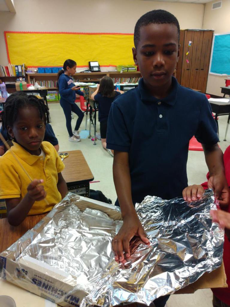 Mrs. Bono & Mrs. Metz (@school3grade3) on Twitter photo Today, we brought our Math camping trip to life after we read “Here Comes Solar Power” in ELA. Our students used the design process to build solar ovens! We can’t wait to see how they work to cook s’mores later! <a href="/S3_Belleville/">School 3 Belleville</a> Today, we brought our Math camping trip to life after we read “Here Comes Solar Power” in ELA. Our students used the design process to build solar ovens! We can’t wait to see how they work to cook s’mores later! <a href="/S3_Belleville/">School 3 Belleville</a>
