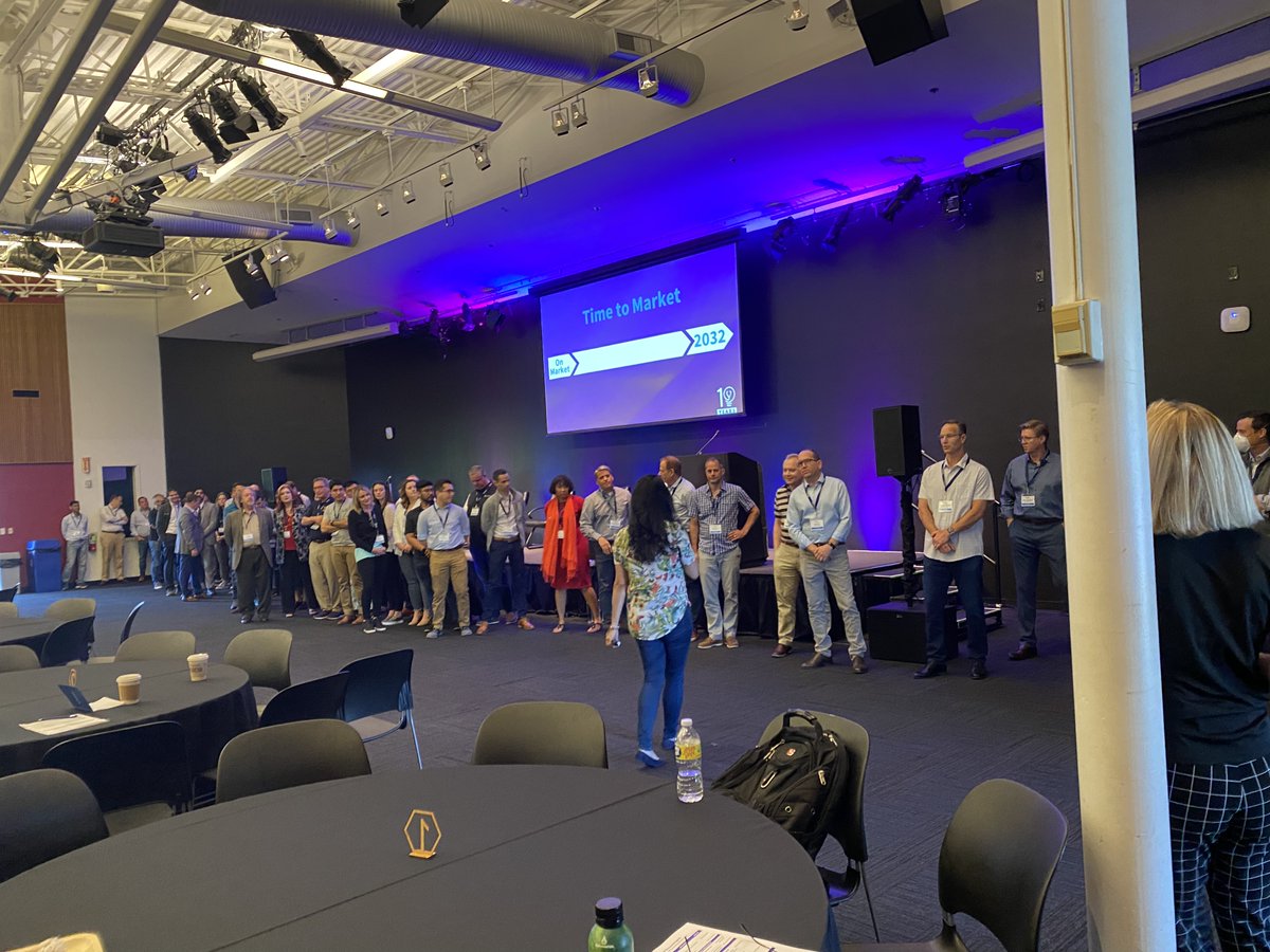 MedTechAwards's tweet photo. Having some fun and getting to know our companies and partners better 🙌  this year’s cohort ranges from 0 to 250 full-time employees 😎
@lifesciencevc #MedTechInnovator Summit 2022 https://t.co/y3a5GpOifa