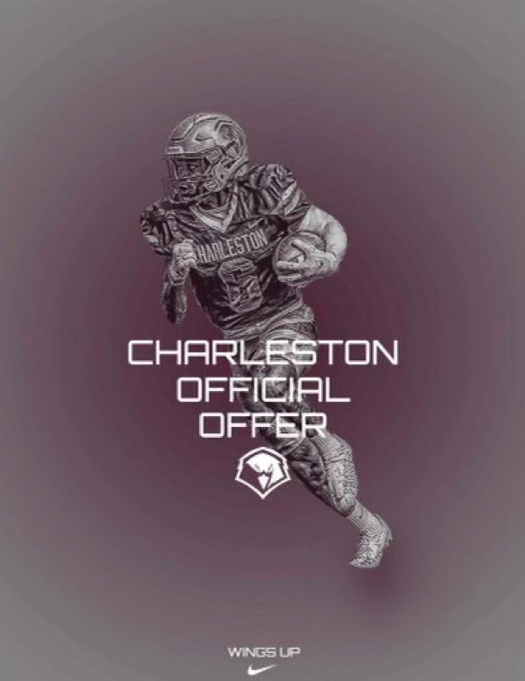 blessed to receive my first offer from the university of Charleston !  #AGTG <a href="/CoachLucas10/">Coach Justice Lucas</a> <a href="/Aspirationsgym/">C.Vaughn@Aspirations</a> @JMeech11 @coach_prp
