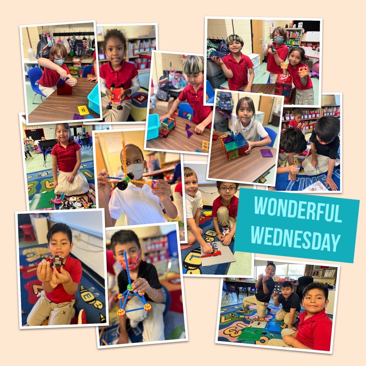 mrs_portelli's tweet photo. Team 404 engineers are testing different materials to build the strongest structures- we have π, π, π, π , π and more! #LEGOs #magnatiles #stemmaster #weareengineers #RBBisBIA @MrsFlahertyC @MrsFlahertyC https://t.co/SghlNuPFy8
