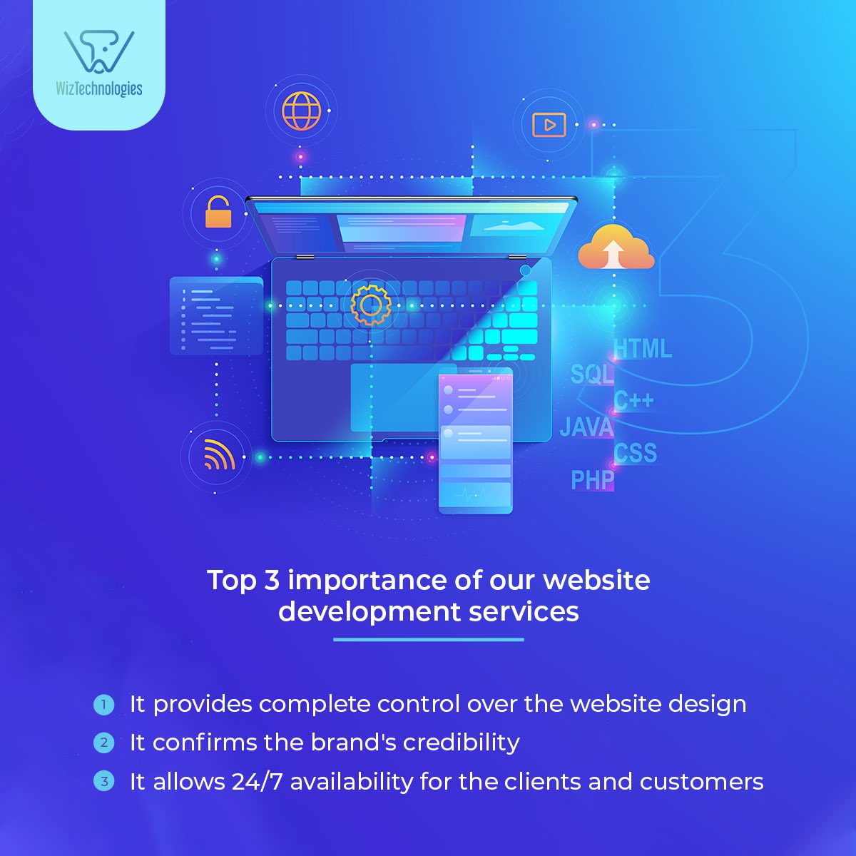 wiz_technologie's tweet image. We don’t just build websites, we build websites that attracts the right kind of visitors for your brand.

#tech #techstats #wiztech #tuesdaystats #explorepage #techcabal #trendtuesday