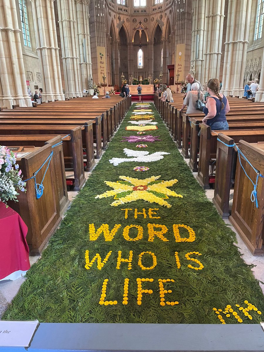 MSServicesLtd's tweet photo. Day 1 of The Carpet of Flowers at @arundelcathedral. Beautiful floral displays and lots of happy visitors #arundel #arundelcathedral #visitarundel #westsussex #sunnywednesday #positivevibes #workinglocal #flowers #whoislife #corpuschristi https://t.co/maPPaqXA0W