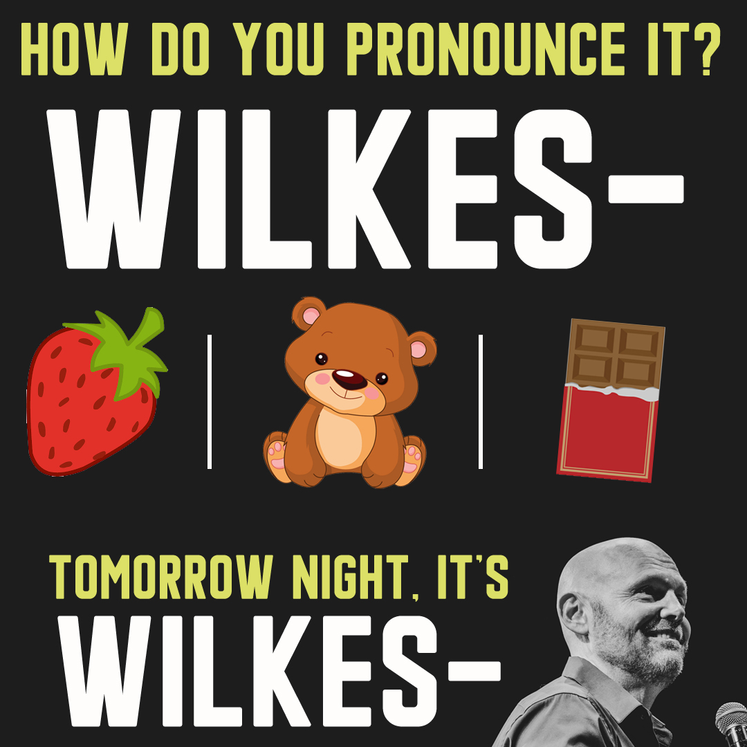 MoheganArenaPA's tweet photo. Wilkes-๐
Wilkes-๐ป
Wilkes-๐ซ
Tomorrow night, it's Wilkes-BURR!!!
Ready to welcome @billburr to Northeast PA! Limited seats still available at Ticketmaster or in person at the NBT Bank Box Office.
#BillBurr #WilkesBarre #NEPA #HereInLC #MSAPA #Comedy #LiveComedy #NEPA https://t.co/VSLQ3RBZMW
