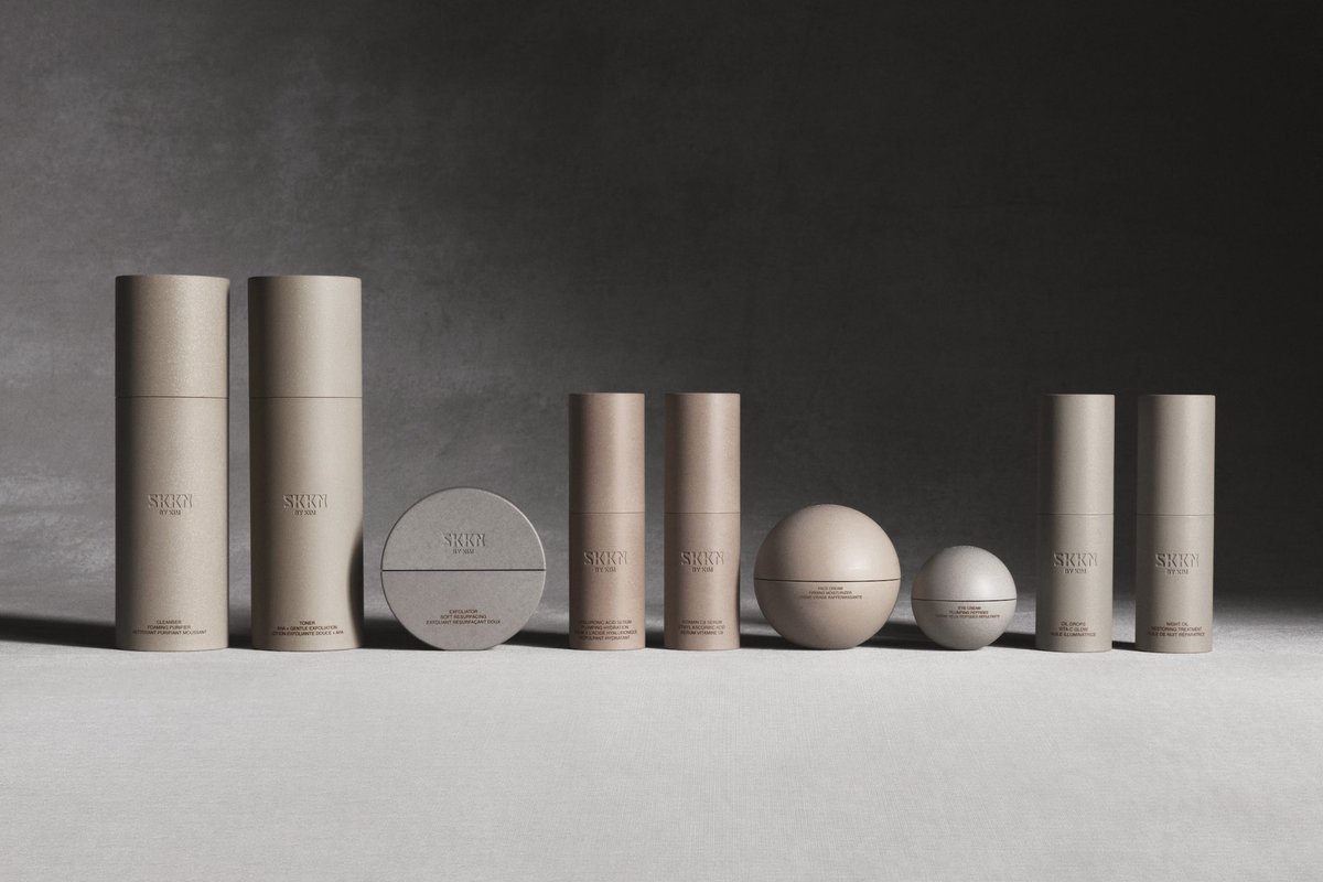 kkwbeauty's tweet photo. Featuring refillable packaging, and clean, science-backed ingredients designed to nourish all skin types, tones, and textures at all stages of maturity — SKKN BY KIM is launching on June 21 at 9a PT / 12p ET exclusively on https://t.co/l5PDsCmywq. 
Still Life Photo: Hannah Tveite https://t.co/HWYpChOsvU