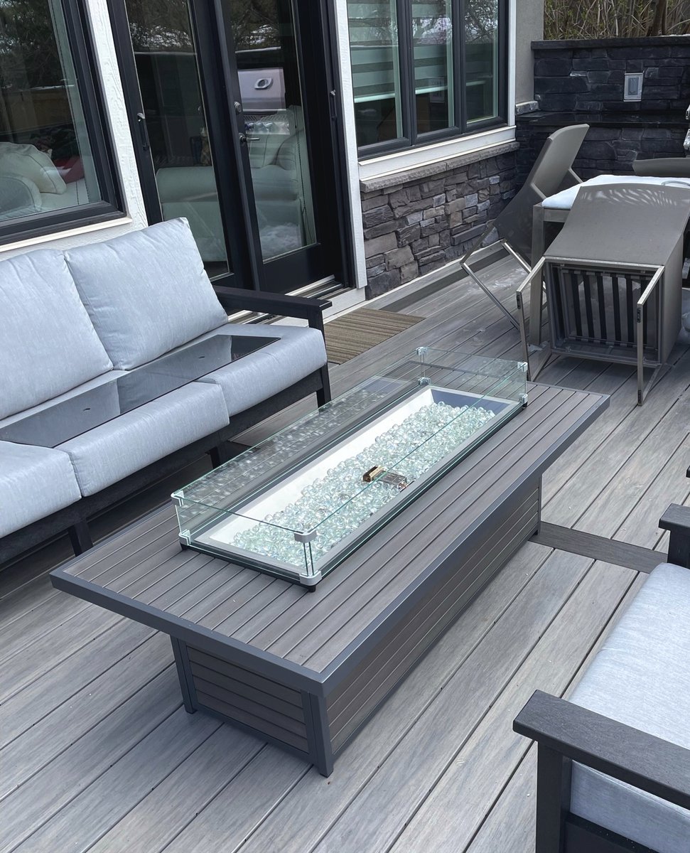 barbecuesgalore's tweet photo. Sometimes work gets in the way of summer days (unless you WFH, you lucky duck). Make the most of your evenings with an @OutdoorRooms fire table. These burners will provide you with endless heat, so you can spend all night outdoors. https://t.co/HvHJSb6PhE