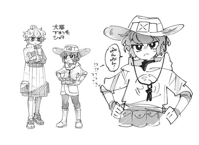 最新のビの絵発掘ついでに気に入ってる落書きたちを投げておきます(ジャンル雑多) 