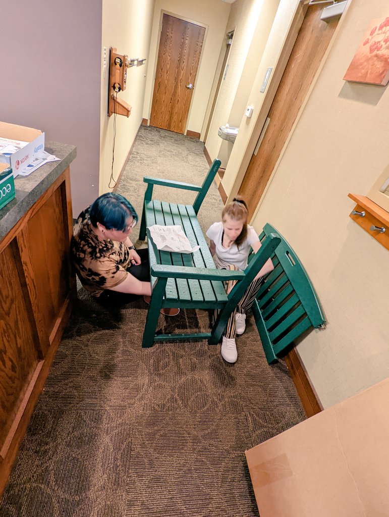 HesstonPL's tweet photo. We have turned trash into treasure through Trex. Your recycled plastic bags are now a bench! It arrived this week and is ready for readers! 
#recycling #library #librarylife #community #CommunityEngagement https://t.co/HhLPfpEGU4