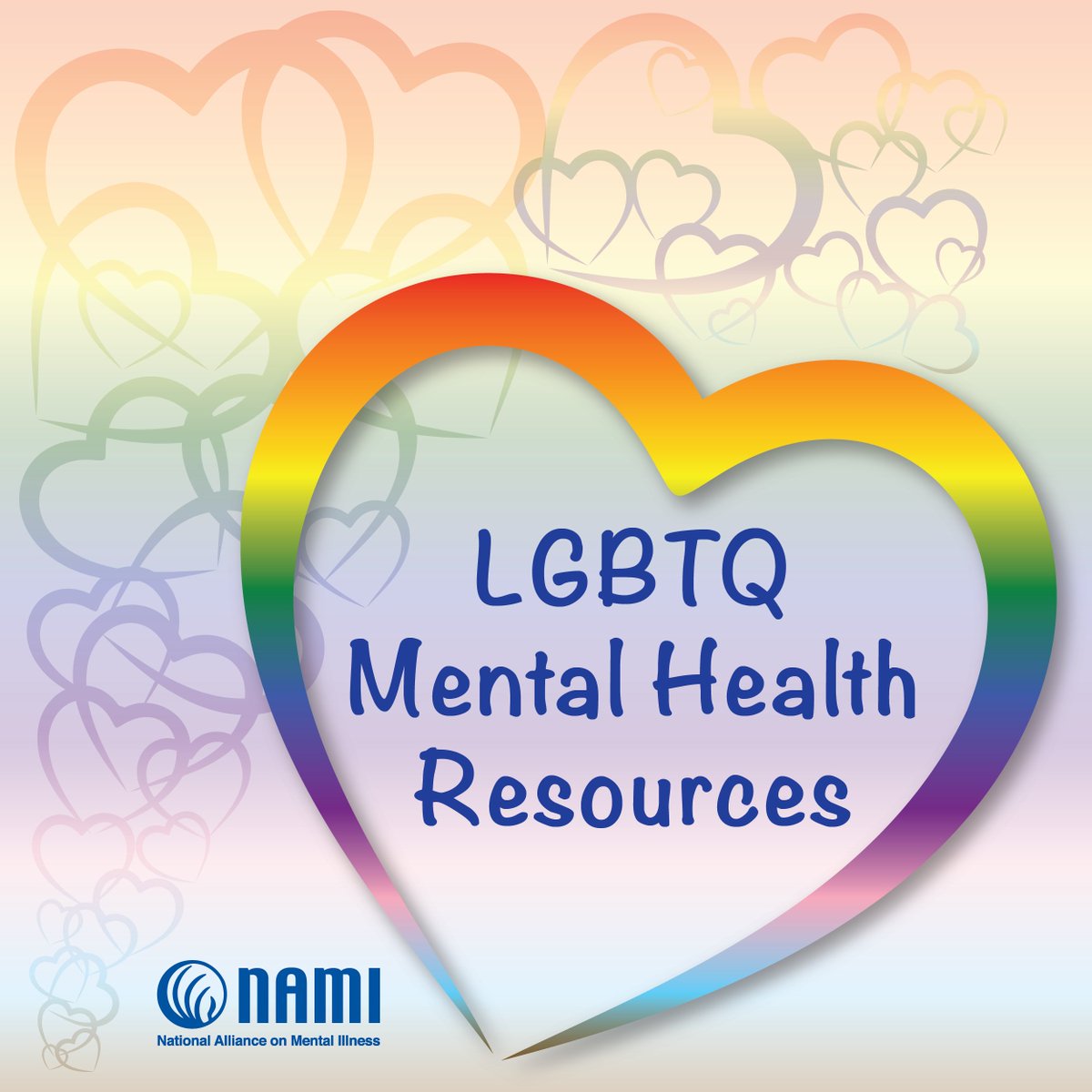 NAMICommunicate's tweet photo. Having a community that understands you is important. Here are options if you, a friend, or a loved one are looking for LGBTQI+ mental health resources. #PrideMonth https://t.co/3cOluit3D8