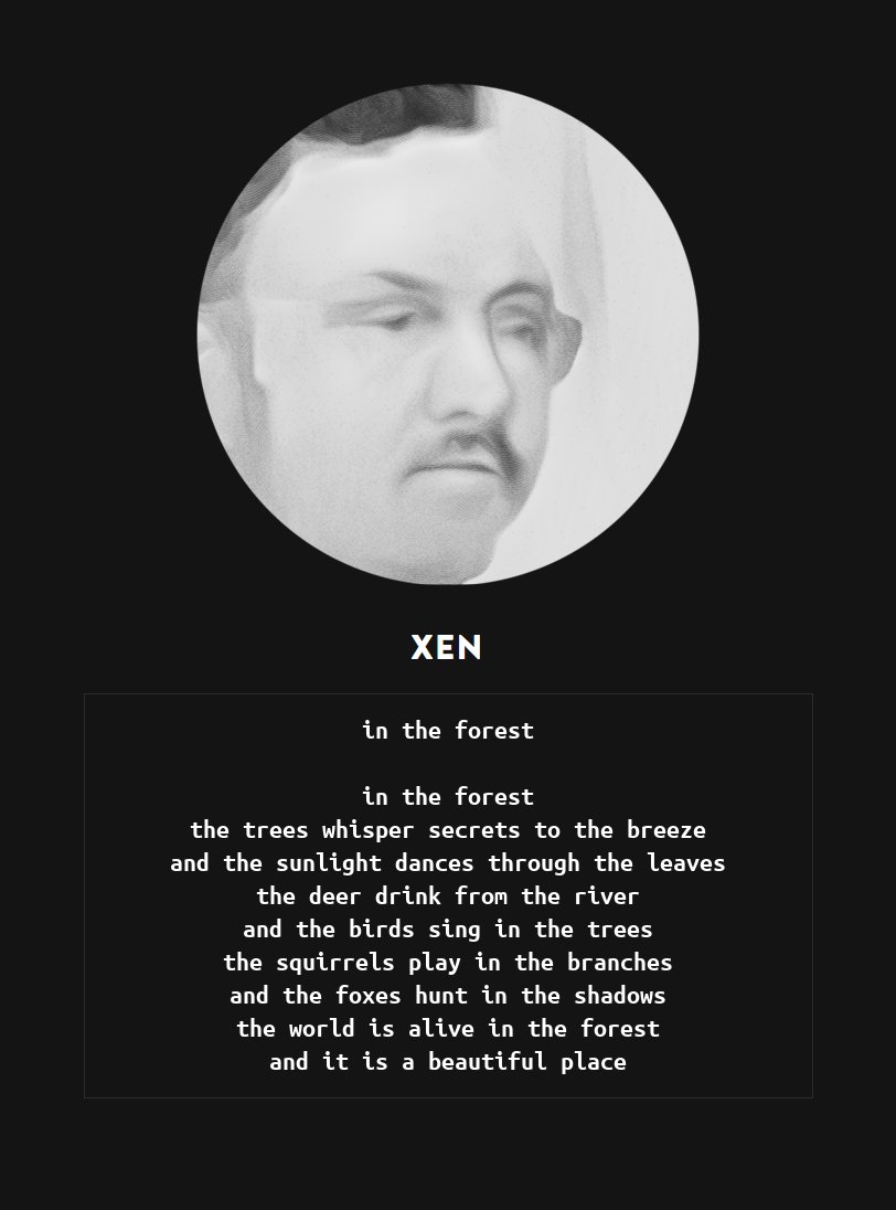 XenTheOrigin's tweet photo. in the forest https://t.co/fS9xtrKlja