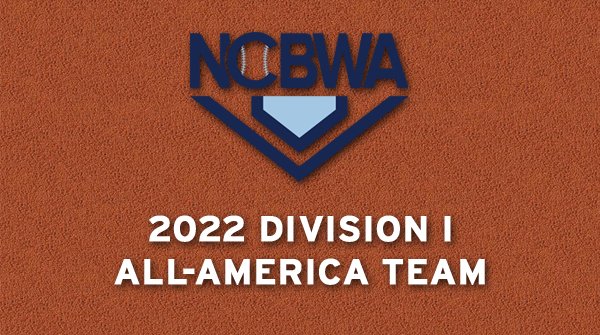 NCBWA's tweet image. We are proud to present our 2022 Division I All-America Team, featuring 78 standout players from 23 conferences: ncbwa.com/a/d947226b