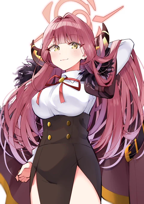 陸八魔 
 #ブルアカ 