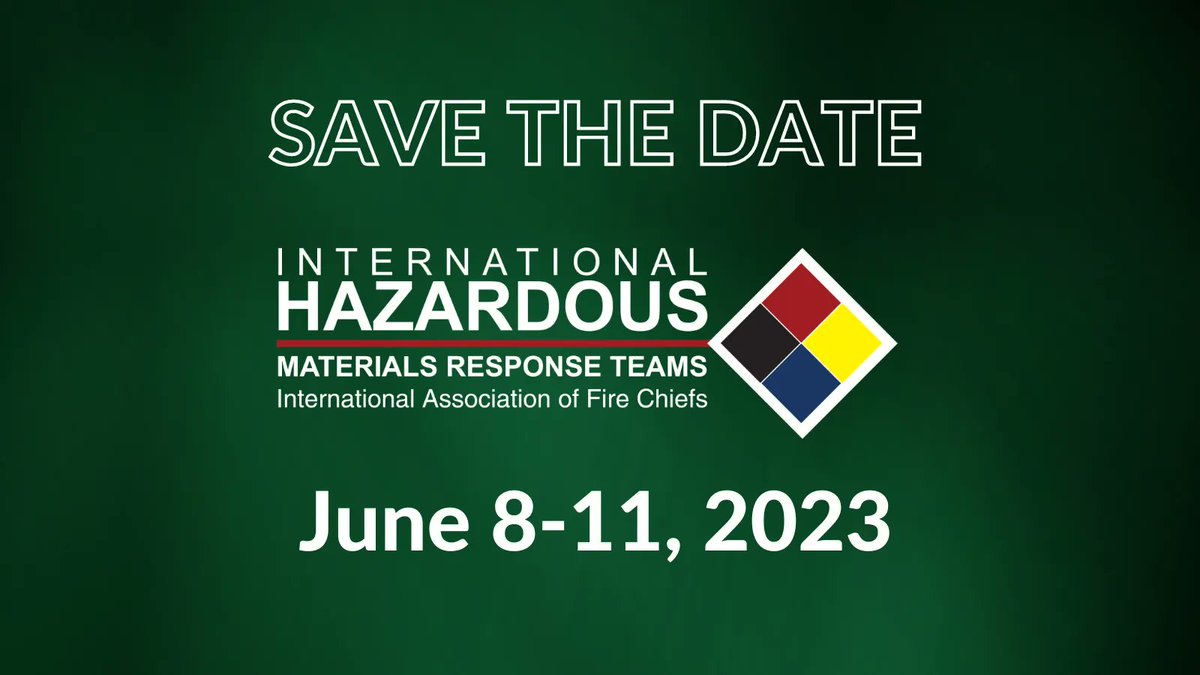 IAFC's tweet image. Thank you again for joining us for #HAZMAT2022! Hope you enjoyed your time, and we hope to see you back next year. Stay tuned for more details on #HAZMAT2023 on the official IAFC website: buff.ly/2vSs8eu
