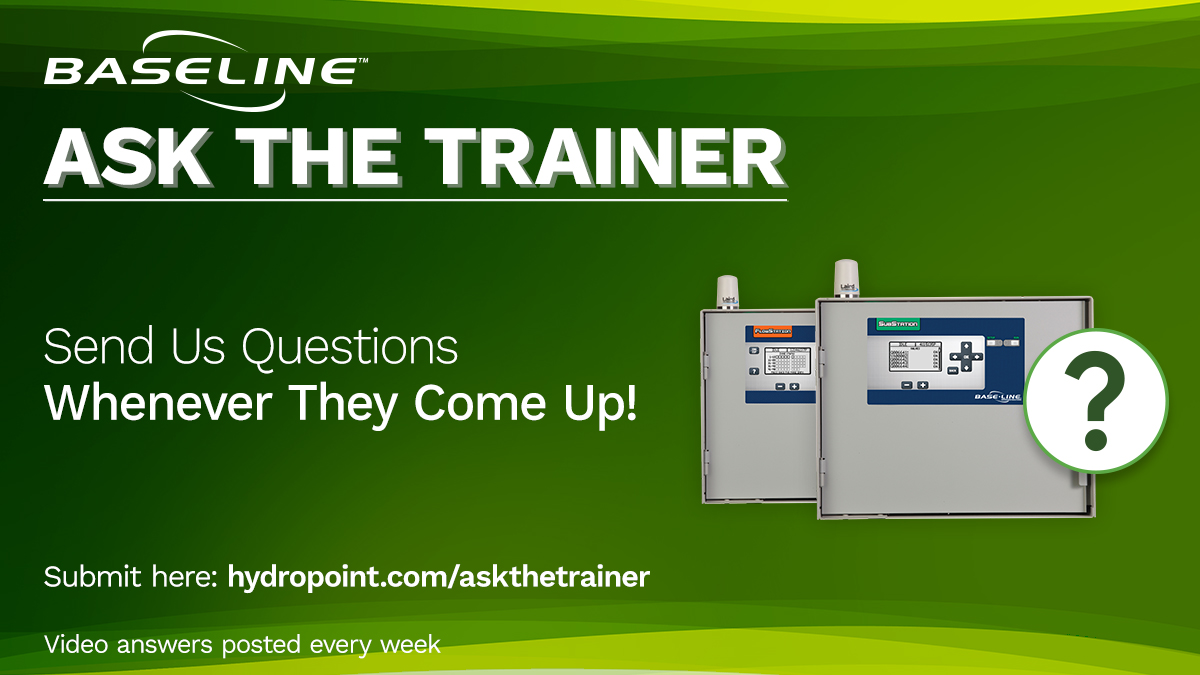 Water_Geeks's tweet image. Have a question? Baseline’s Training Manager has your back! 

Submit a question today: bit.ly/3Hwi3Xm 

#baseline_irrigation #hydropoint #smartwatermanagement #irrigation #smartirrigation #protectthespec #respectthespec #drought #savewater #drought2022