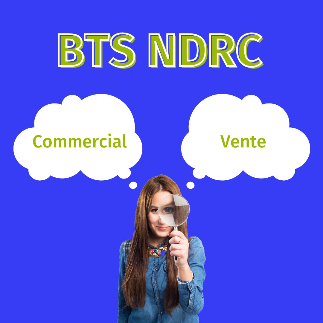 🔻BTS NDRC vous connaissez ?🔺

D'après vous, c'est plus dans la vente en magasin ou dans les bureaux en tant que commerciaux ? 🤔🤔🤔

#Saurezvousrepondre

😉 NDRC : Négociation et Digitalisation de la Relation Client