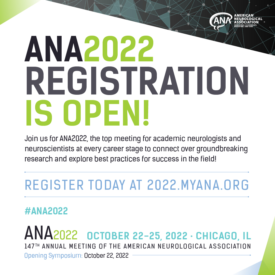 American Neurological Association (TheNewANA1) / Twitter