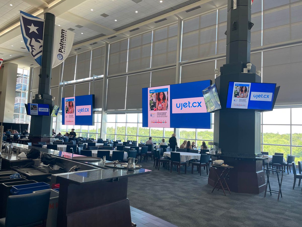 ujetcx's tweet photo. We had a wonderful time at the @NECCF 20th Annual Conference and Expo yesterday 🎉

(Check out our booth setup and the views of the beautiful @GilletteStadium, home of the New England Patriots!)

See you at the next one! ✌🏼

#NECCF #contactcenter https://t.co/mHjKSWQqit