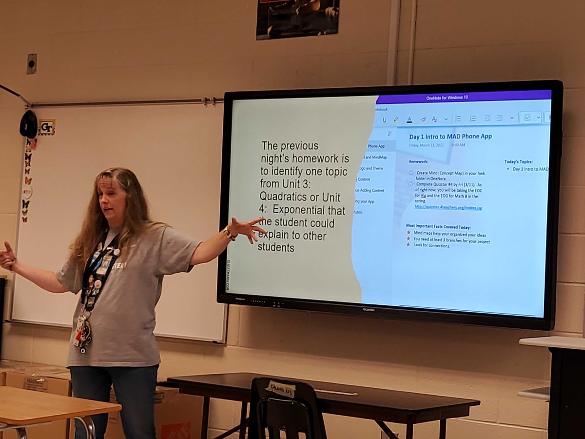 MADLearn's tweet photo. We are so proud of this PHENOMENAL MAD-teacher Sheri Dennard who is presenting at #STEMapalooza today about Building Apps in a Math Classroom! 
#MADproud #STEMapalooza #STEMAPALOOZA2022 #STEMCobb @CobbSchools @STEMTania @STEMsally https://t.co/6xnldbKnLB