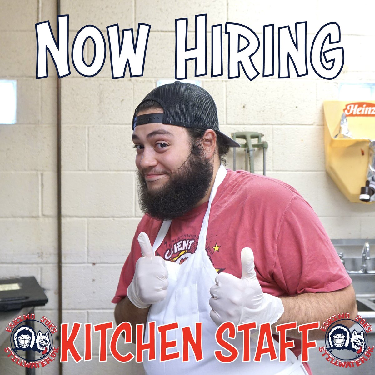 We asked Matt…”Do you think people should work at Joe’s?” and this was his answer🤩 #WorkAtJoes
eskimojoes.com/jobs or TEXT ‘JOES’ to 56379