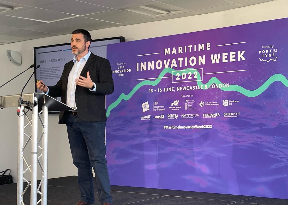 From Newcastle to London 🇬🇧 Day 3 of #MaritimeInnovationWeek2022 did not disappoint 👏🏻 Such an inspiring day all round <a href="/Port_of_Tyne/">Port of Tyne</a> - looking forward to returning to <a href="/Level39CW/">Level39</a> for more tomorrow #maritime #ArtificialIntelligence #machinelearning