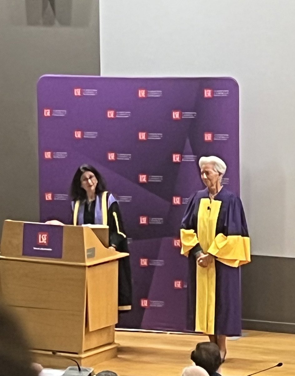 adda_kadabra's tweet photo. There is  a special place in hell for women who bring down other women. There is a special place for [Christine Lagarde] in heaven for bringing up and supporting women - Baroness Minouche Shafik #LSESC https://t.co/c5G56cVIVM