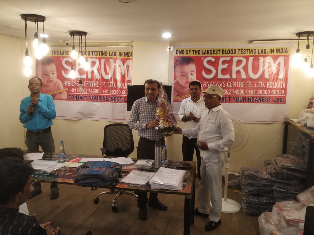 SerumGroup's tweet photo. Chingrighata branch half yearly meeting of #SerumAnalysisCentrePvtLtd
#SERUM #SERUMAnalysis #SERUMDiagnostic #SERUMLab https://t.co/MXqpJIW1NX
