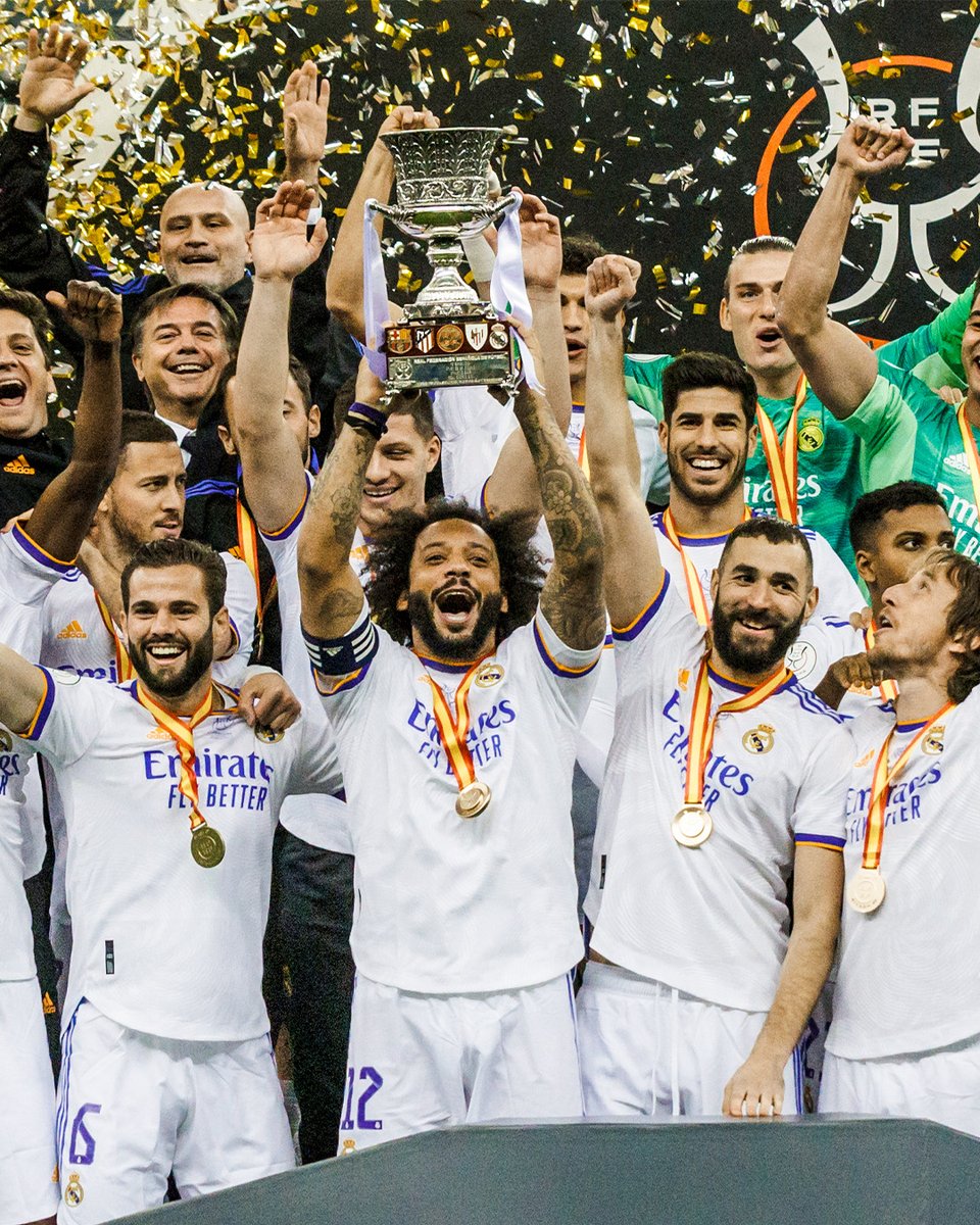 realmadrid's tweet photo. 🏆 #CHAMP14NS
🏆 #CAMPEON35
🏆 #SUPERCAMPEONES https://t.co/qjsM4nn8K9