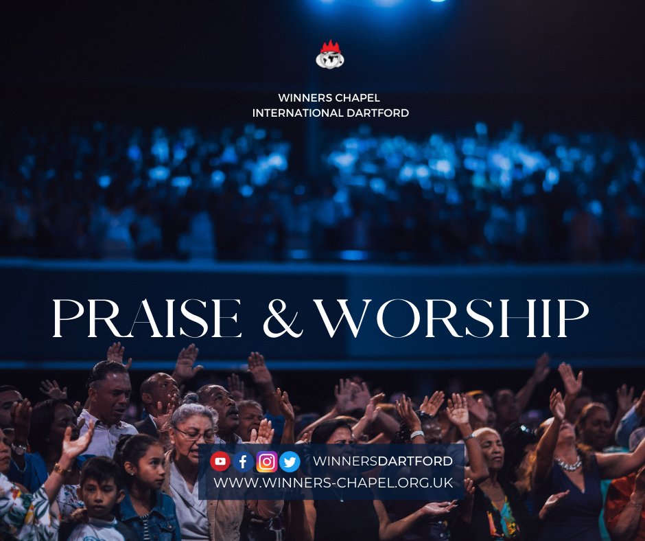 winnersdartford's tweet photo. Praise & Worship
Reign Jesus reign 🎶
Let us rejoice and be glad 🎶
You reign you ancient Zion’s King 🎶
https://t.co/1GvOPGpxW6
#WinnersWednesday #winnersdartford #midweekchurch
#winnerschapel https://t.co/PXOZi9uslo