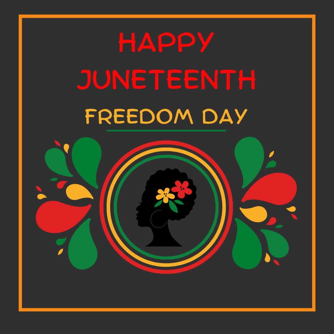 Happy #Juneteenth! As we honor this holiday and the African-American community, we continue to call for equity for all communities. When everyone has the right and access to life, liberty, and the pursuit of happiness, everyone is truly free.