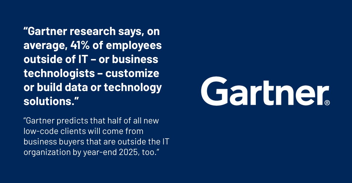 tagbio's tweet photo. Gartner predicts that half of the analytics will be user-build #lowcode / #nocode #apps by 2025. Are you ready for the transformation? We understand the importance of this and have built a strong framework to accelerate #analysis app building. See ex: https://t.co/PEvDDff1Xa https://t.co/BXOAwmURpw
