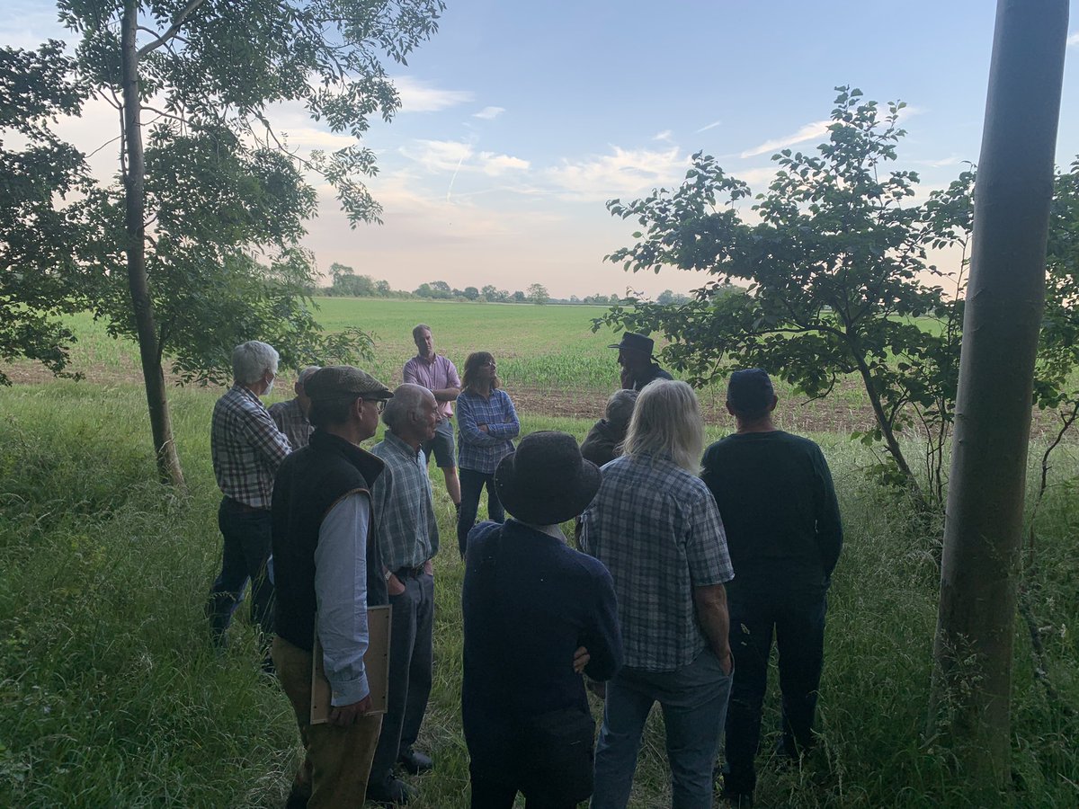 Royal forestry society meeting @ Aveland trees looking at woodland creation and management <a href="/royal_forestry/">RoyalForestrySociety</a>