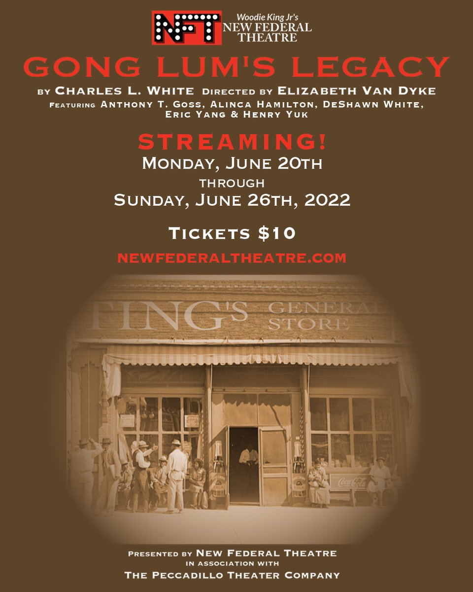 Only 5 days away🎊

Tickets are $10 and available for Pre-Order NOW!

Click the link in our bio for tickets and more information!

#GongLumsLegacy
#NewFederalTheatre