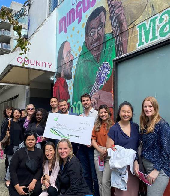 Had such a great visit with our friends <a href="/QMUNITY/">QMUNITY</a> as a part of our Employee Appreciation Week! We’re so proud to support the BBB program which empowers youth to feel like their true authentic selves! Thanks for having us and for all that you do ❤️🌈 @MattLymburner <a href="/juliearmour_td/">Julie Armour</a>