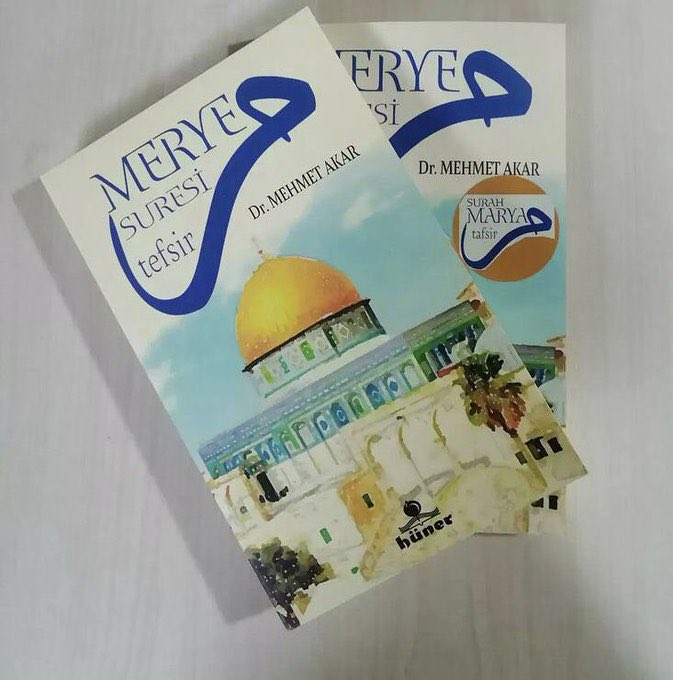 mehmtakar's tweet photo. 📚 Kitap Çekilişi 📚
MERYEM SURESİ TEFSİRİ’mizi hediye ediyoruz.
Şartlar:Takip+Beğeni+Retweettir. Süre 18 Haziran Cumartesi akşam namazı  saatine kadardır.📣 https://t.co/ONfSRk6HdW