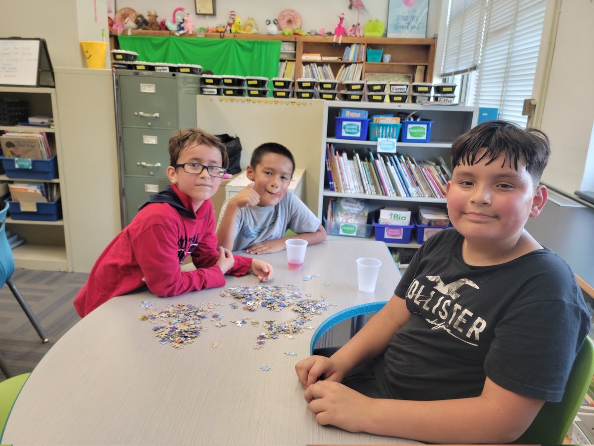 End of year fun today with our 4th and 5th grade students! We will miss our 5th graders so much as they step up to middle school next year! 💙 <a href="/kreingold0104/">Kristen Reingold, Ed.D.</a> <a href="/tmccarthy5210/">Tim McCarthy</a>