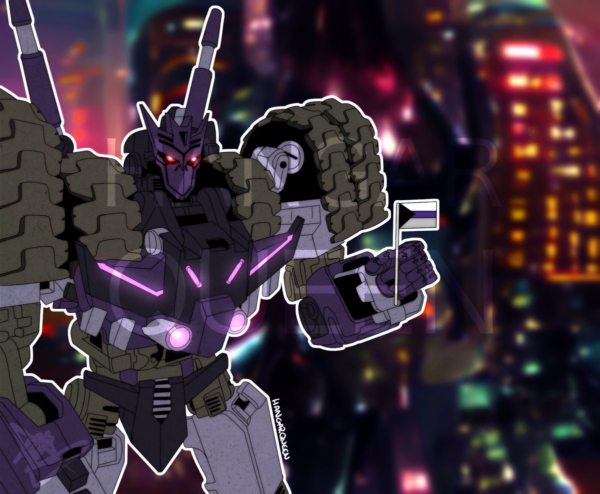 hangarqu33n's tweet photo. I remembered I like to draw robots. Have a big man with a smol flag. 🖤🤍💜
#Transformers #Maccadam #Maccadam #Tarn #TransformersPride #Demisexual https://t.co/sF1hgKwM5e