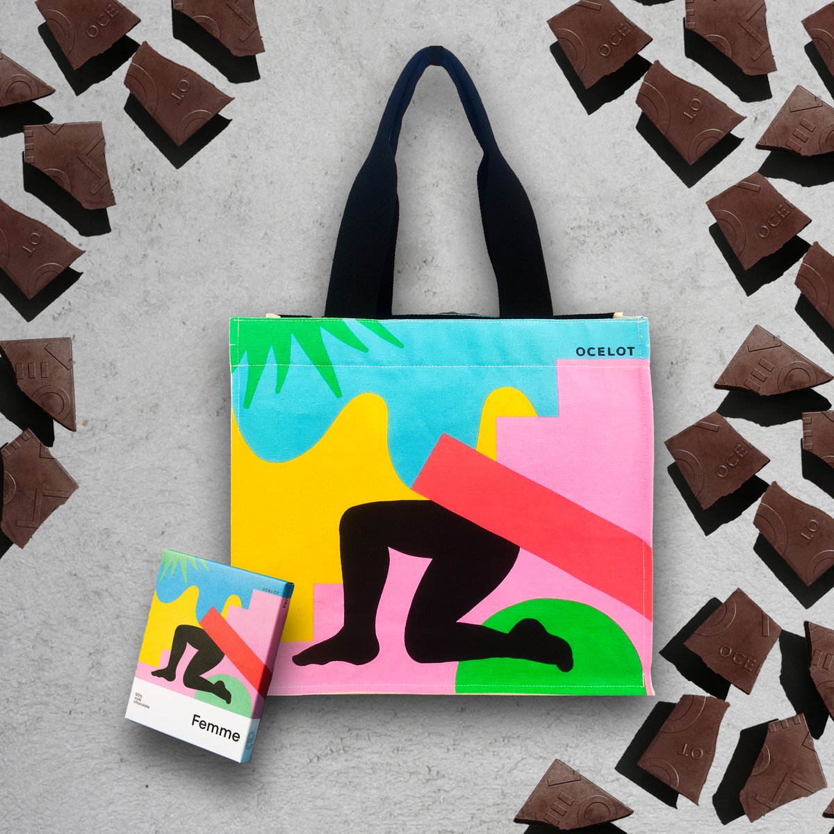 re_wrap's tweet photo. Sharing our fabulous tote bag for @ocelotchocolate in Edinburgh. Made with rare Amelonado beans grown organically in Eastern Congo by the world’s first female cocoa-growing cooperative.
#rewrap #reinvent #reuse #recycle #chocolate #cocoa #femme #femmedarkchocolate https://t.co/xjYFYPfwQT