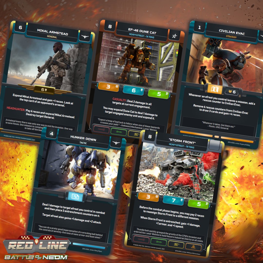 StudiosThrow's tweet photo. 'REDLINE: Battle of Neom' (a Tabletop Games project) is only 35% funded with 20 days left. You can help! See their progress -  https://*.kicktraq.com/projects/camx/redline-battle-of-neom/ 

#REDLINE #gamedev #gamer #gaming #Battletech #mtg #boardgame #wargame #bgg #kicktraq #mwo https://t.co/jJ6RoYsKMj