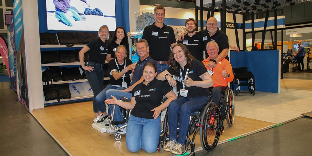 vicair_NL's tweet photo. De eerste dag was een succes!
Wij staan morgen weer voor jullie klaar. 💙

Kom jij het juiste aantal Vicair SmartCells raden, meedoen met het Vicair vangspel of een gratis Vicair rolstoelkussen aanvragen? 🤩

Stand 07.B050, ervaar het zelf.

#Vicair #Supportbeurs #Rolstoelkussen https://t.co/f7rhwabPOX