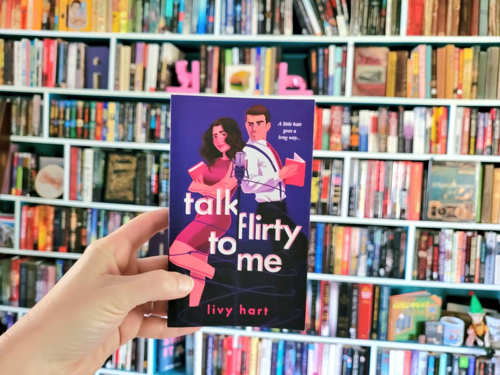 rileyisokay's tweet photo. Omg omg omg, look what came in the mail! Please check out @LivyHartRomance's debut novel, #TalkFlirtyToMe! It's so good you guys. https://t.co/buohAmMrMH