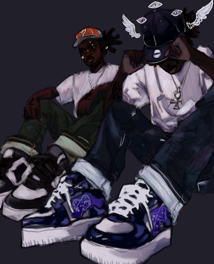 Amisalami_art's tweet photo. Hello 🖤 Im Amjad or Ami and I am an aspiring artist who hopes to one day make a Webtoon! But I also draw lots of anime characters and portraits of beautiful people! I can draw you too commissions are open❤️👀 Here’s some of my work. https://t.co/tNqPxxxVSo