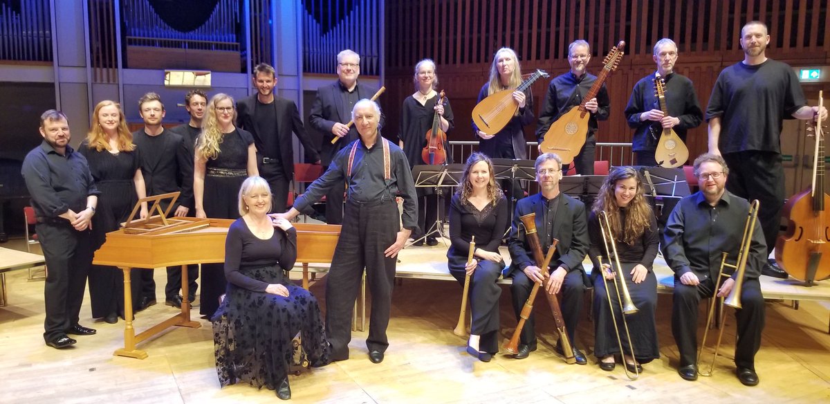 Ecststic audience at <a href="/UoYConcerts/">YorkConcerts</a> TUDOR NIGHTS. What an incredible variety. Big band of Windy Instruments &amp; exquisite Consort (Morley wld hv loved it). Steve Player &amp; Mary Collins dancers, Steven Devine harpsichord. Now to <a href="/MusicStour/">Stour Music Festival</a> on Friday. <a href="/TheCityMusick/">The City Musick</a> <a href="/FieriConsort/">Fieri Consort</a>